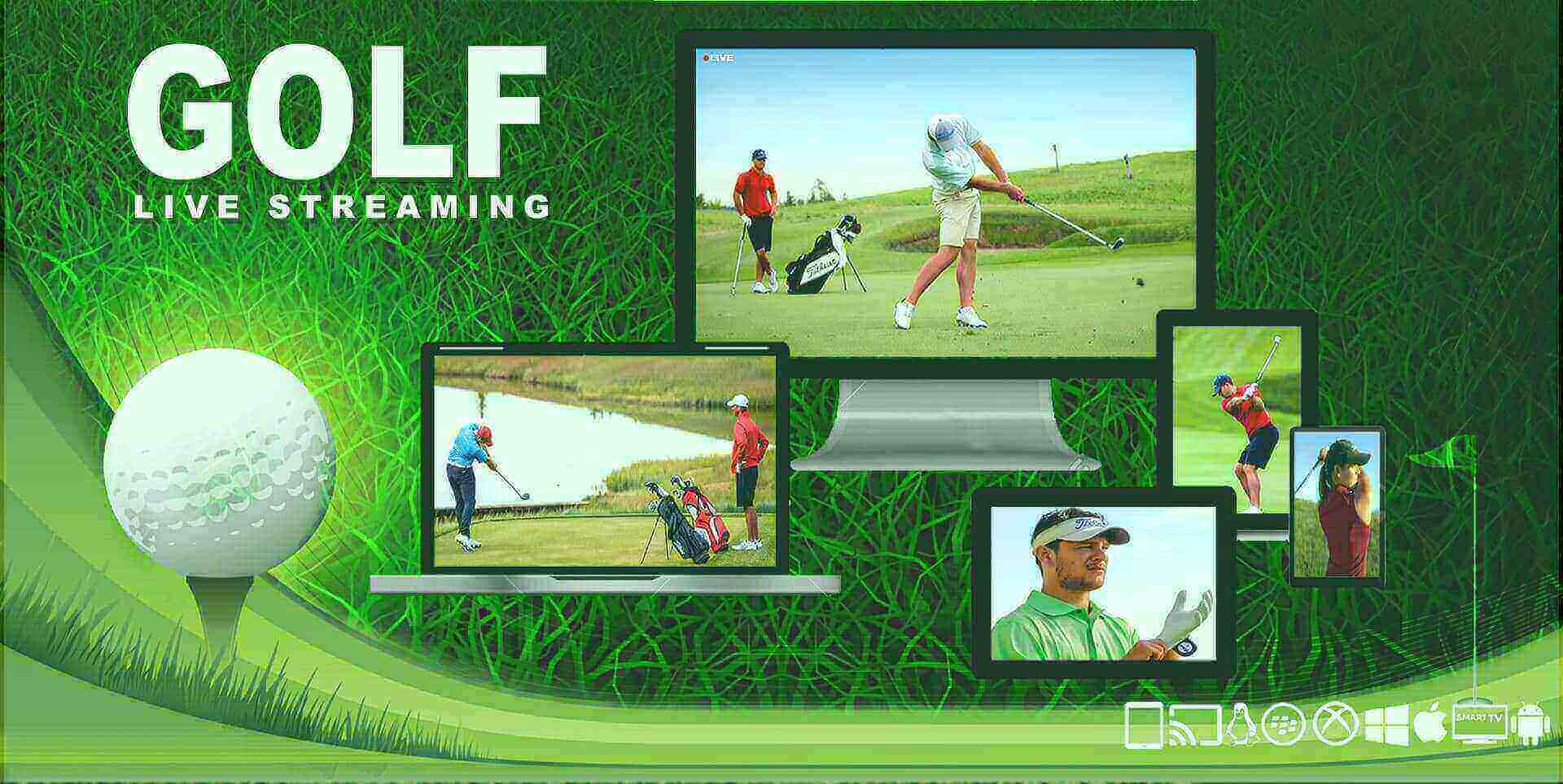 Golf Live PGA TOUR Streaming Online 2024 slider