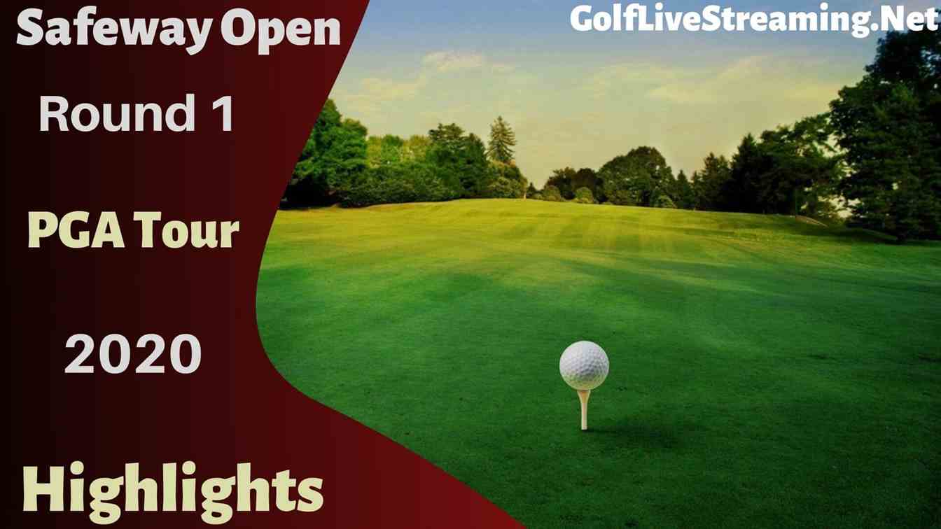 PGA Tour Safeway Open Highlights 2020 Round 1