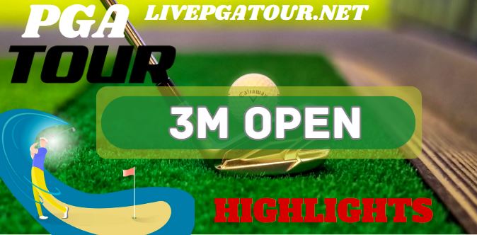3M Open Golf RD 2 Highlights 28July2023