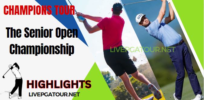 Senior Open Championship Golf RD 2 Highlights 28July2023