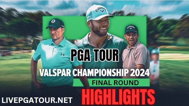 PGA Tour Valspar Championship Final Round Highlights 2024