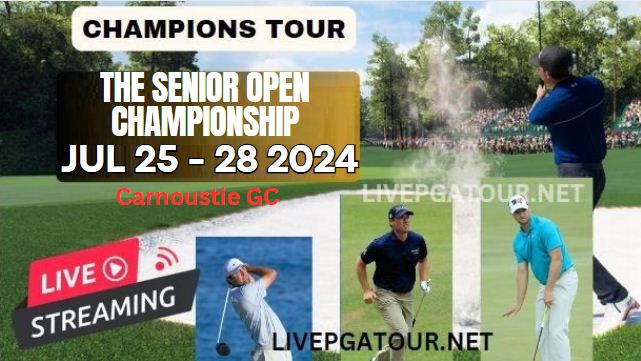 The Senior Open Championship Round 3 Live Stream 2024 | Champions Tour
