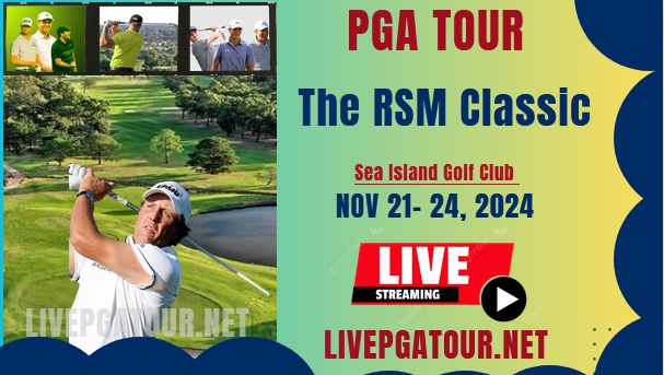 RSM Classic Round 2 PGA Tour Live Stream 2024