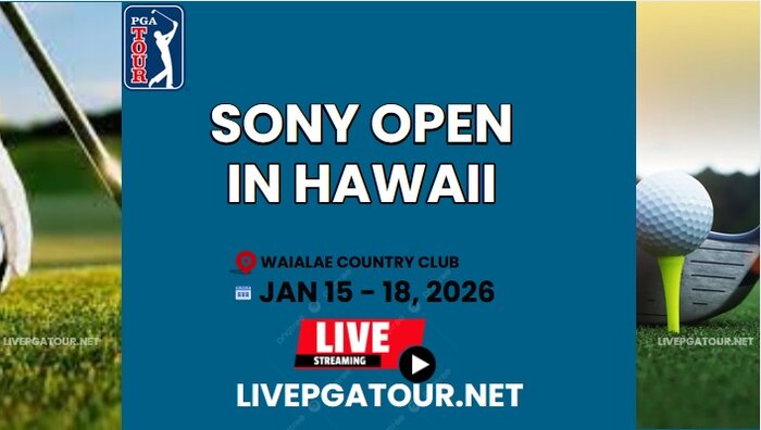 Sony Open PGA Tour Live Stream