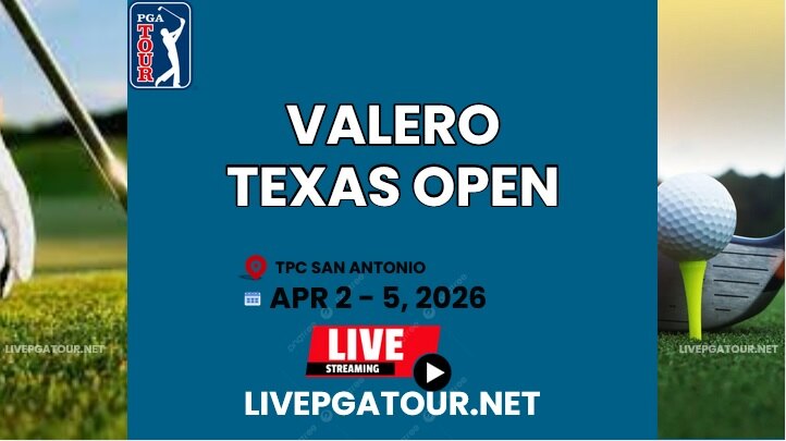 Valero Texas Open PGA Golf Live Stream